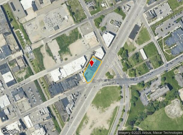  2003 Gratiot Ave, Detroit, MI Parcel Map