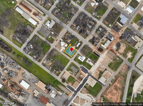  402 Tyler St, Waco, TX Parcel Map