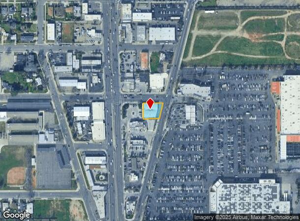  7189 N Abby St, Fresno, CA Parcel Map