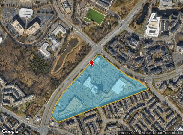 2401 Centreville Rd, Herndon, VA Parcel Map
