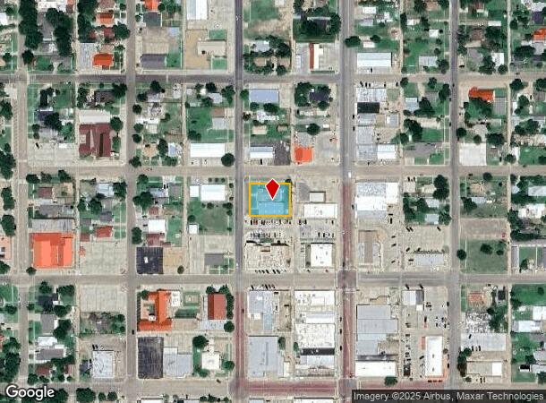  621 N Quinn St, Guymon, OK Parcel Map