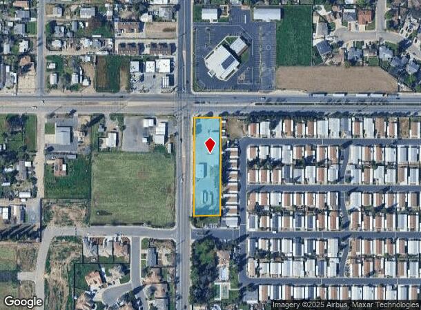  2393 W Olive Ave, Porterville, CA Parcel Map