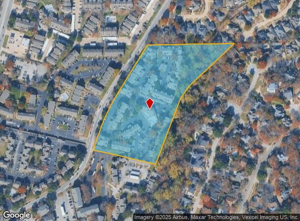  2711 Trinity Bend Cir, Arlington, TX Parcel Map