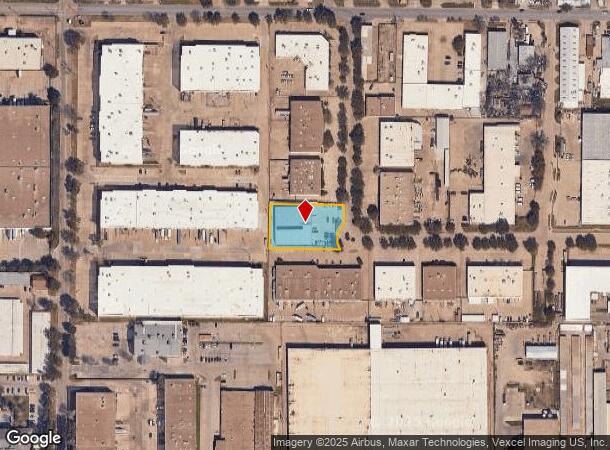  10511 Olympic Dr, Dallas, TX Parcel Map