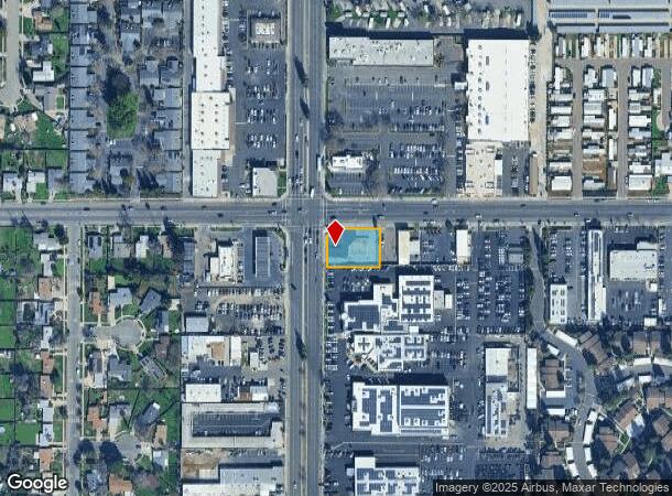  6388 N Blackstone Ave, Fresno, CA Parcel Map