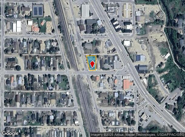 201 E Eisenhower Dr, Fraser, CO Parcel Map