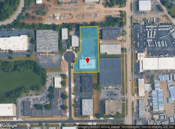  7575 Plaza Ct, Willowbrook, IL Parcel Map