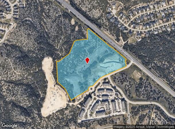 5500 W Caprock Summit Dr, Austin, TX Parcel Map