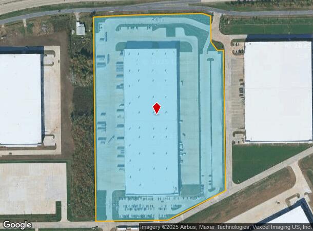  2600 East Fwy, Baytown, TX Parcel Map