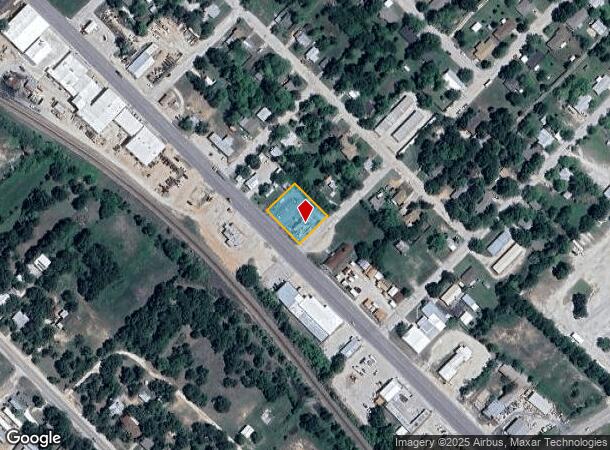 1207 E Wise St, Bowie, TX Parcel Map