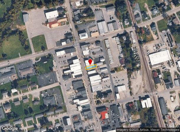  121 S Main St, Lawrenceburg, KY Parcel Map