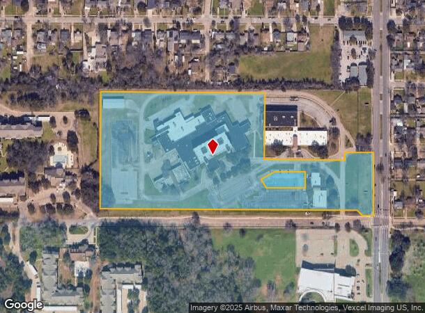 2949 S Hampton Rd, Dallas, TX Parcel Map
