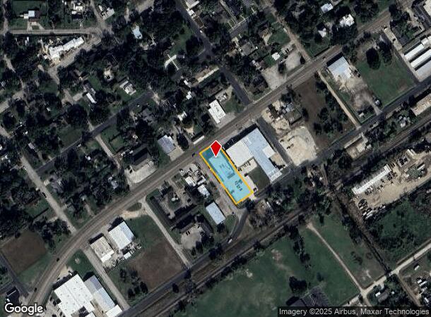 711 W Jackson St, El Campo, TX Parcel Map