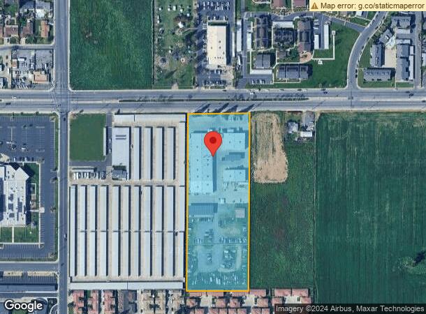  1905 W Olive Ave, Porterville, CA Parcel Map