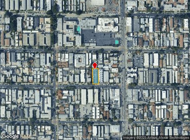  4327 Burns Ave, Los Angeles, CA Parcel Map