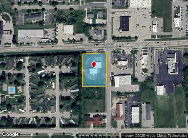  1450 W Main St, Lowell, MI Parcel Map