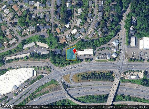  7471 Sw Barbur Blvd, Portland, OR Parcel Map