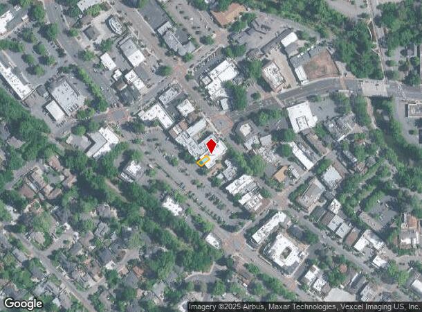 321 Hartz Ave, Danville, CA Parcel Map