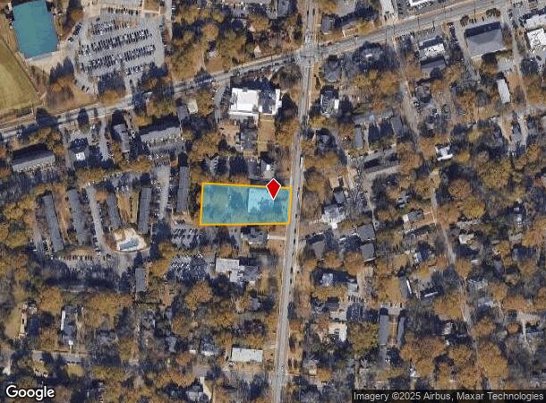 624 S Milledge Ave, Athens, GA Parcel Map