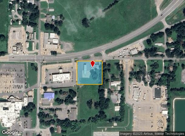 1600 E Downing St, Tahlequah, OK Parcel Map