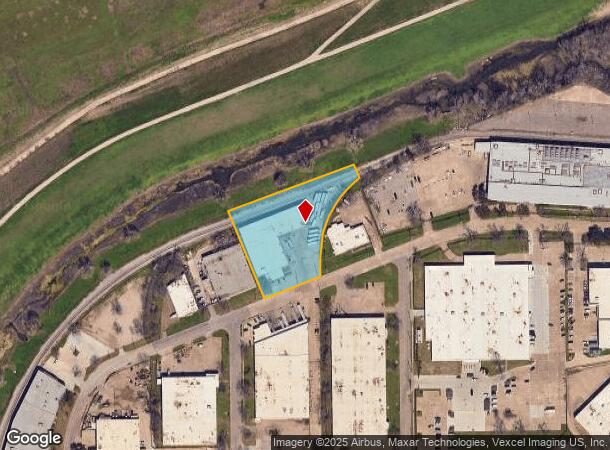  1415 Round Table Dr, Dallas, TX Parcel Map