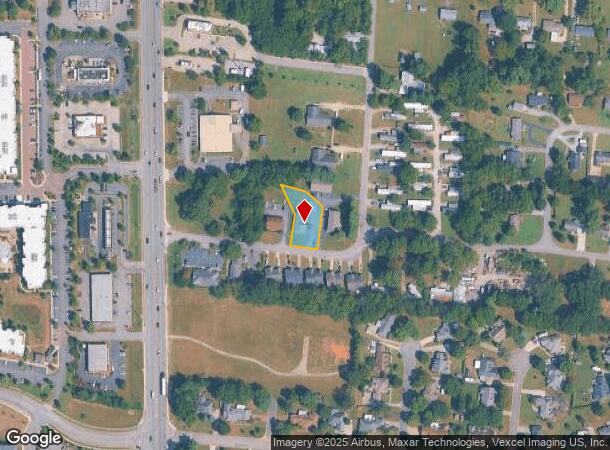  125 Fairfax Ave, Murfreesboro, TN Parcel Map