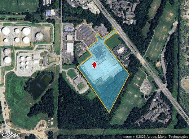  2435 E West Connector, Austell, GA Parcel Map