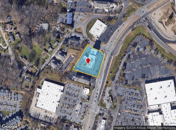  835 Brevard Rd, Asheville, NC Parcel Map