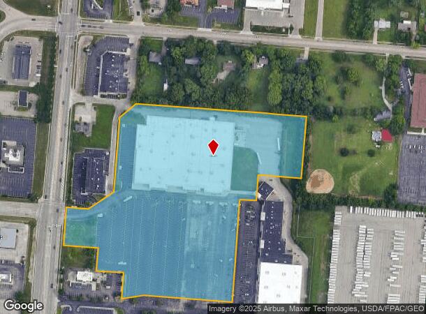 8280 Old Troy Pike, Dayton, OH Parcel Map