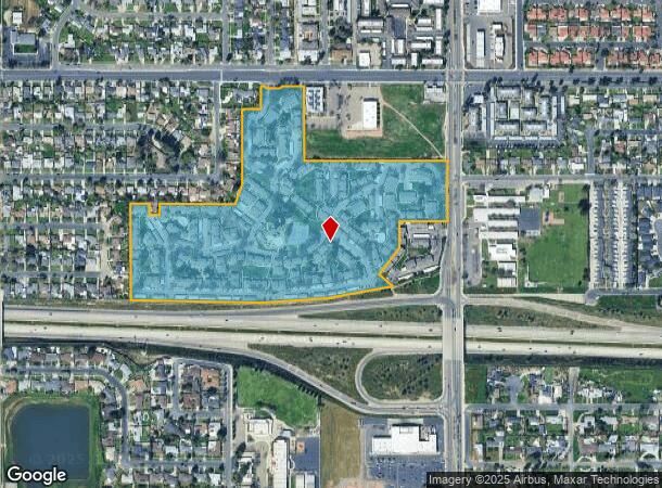 1003 N Peach Ave, Fresno, CA Parcel Map