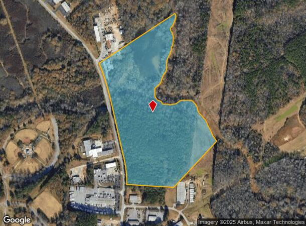  890 Newton Bridge Rd, Athens, GA Parcel Map