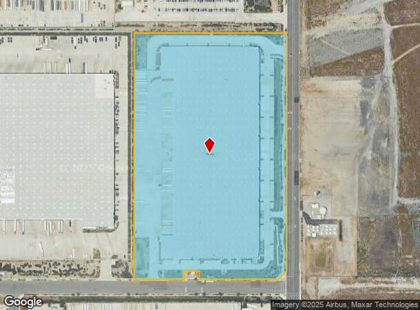 1642 Miro Way, Rialto, CA Parcel Map