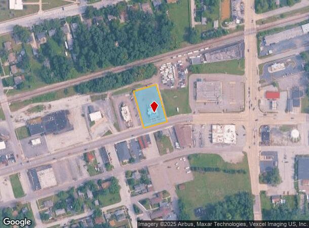  3446 Central Ave, Lake Station, IN Parcel Map