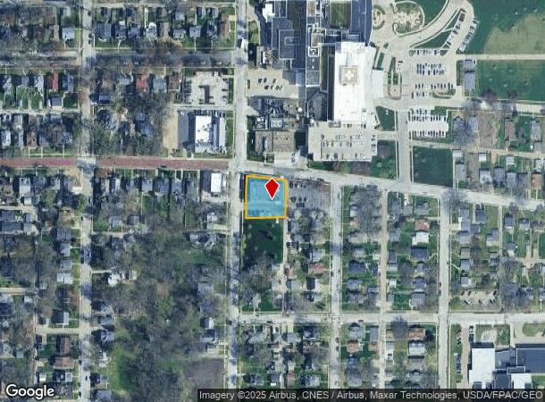  2035 Bridge Ave, Davenport, IA Parcel Map