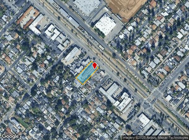  12713 San Fernando Rd, Sylmar, CA Parcel Map