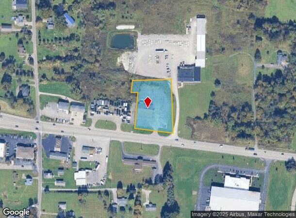  2617 New Butler Rd, New Castle, PA Parcel Map