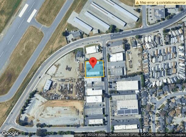  6 Hangar Way, Watsonville, CA Parcel Map