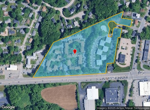  465 Boston Tpke, Shrewsbury, MA Parcel Map