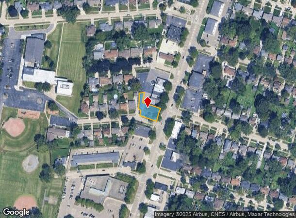  25801 Harper Ave, Saint Clair Shores, MI Parcel Map