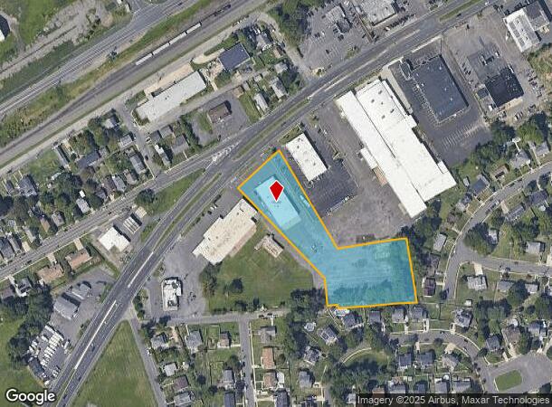 1164 E Route 130 N, Burlington, NJ Parcel Map