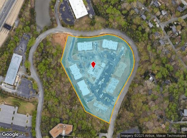  542 Gateway Centre Pkwy, North Chesterfield, VA Parcel Map