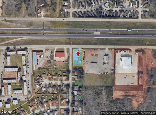  1601 Central Fwy E, Wichita Falls, TX Parcel Map