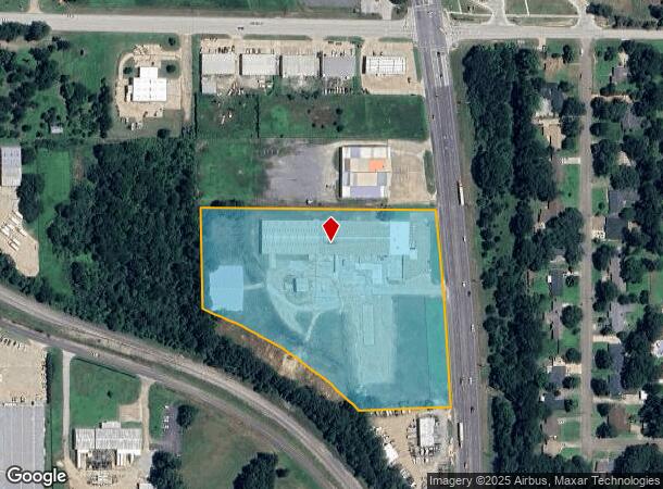  413 S Eastman Rd, Longview, TX Parcel Map