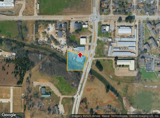  1222 S Carrier Pkwy, Grand Prairie, TX Parcel Map