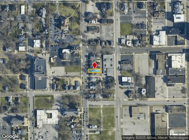 212 S Taylor St, South Bend, IN Parcel Map