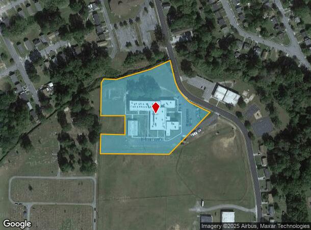  680 Oak St, Franklin, VA Parcel Map