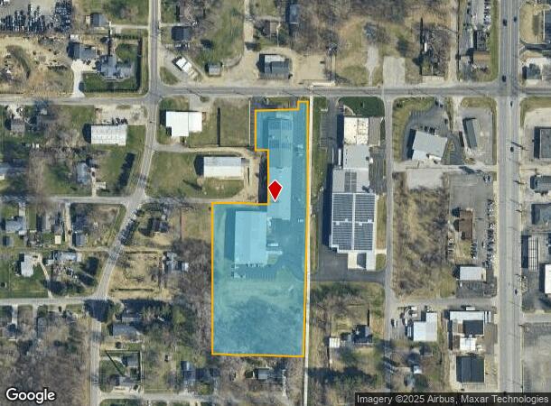 19880 W St Line Rd-Bookouts Wh, South Bend, IN Parcel Map