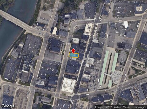 250 Washington St, Binghamton, NY Parcel Map