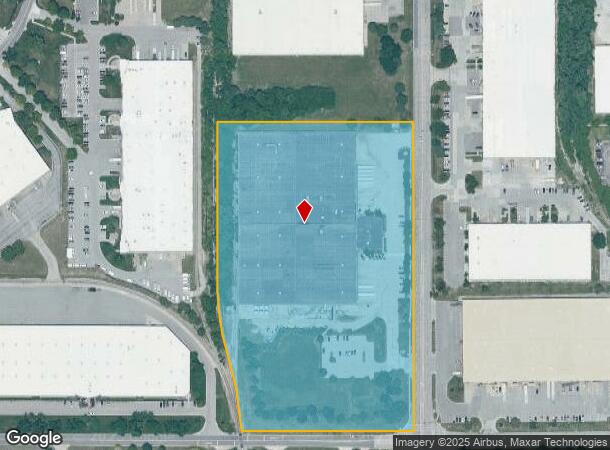  9806 Lackman Rd, Lenexa, KS Parcel Map