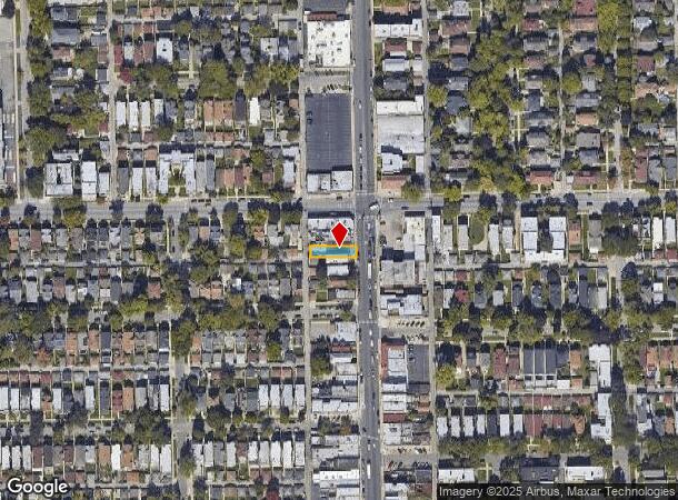  3552 N Pulaski Rd, Chicago, IL Parcel Map